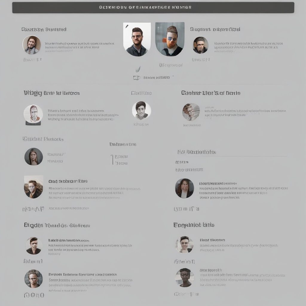 User profile with posts overview